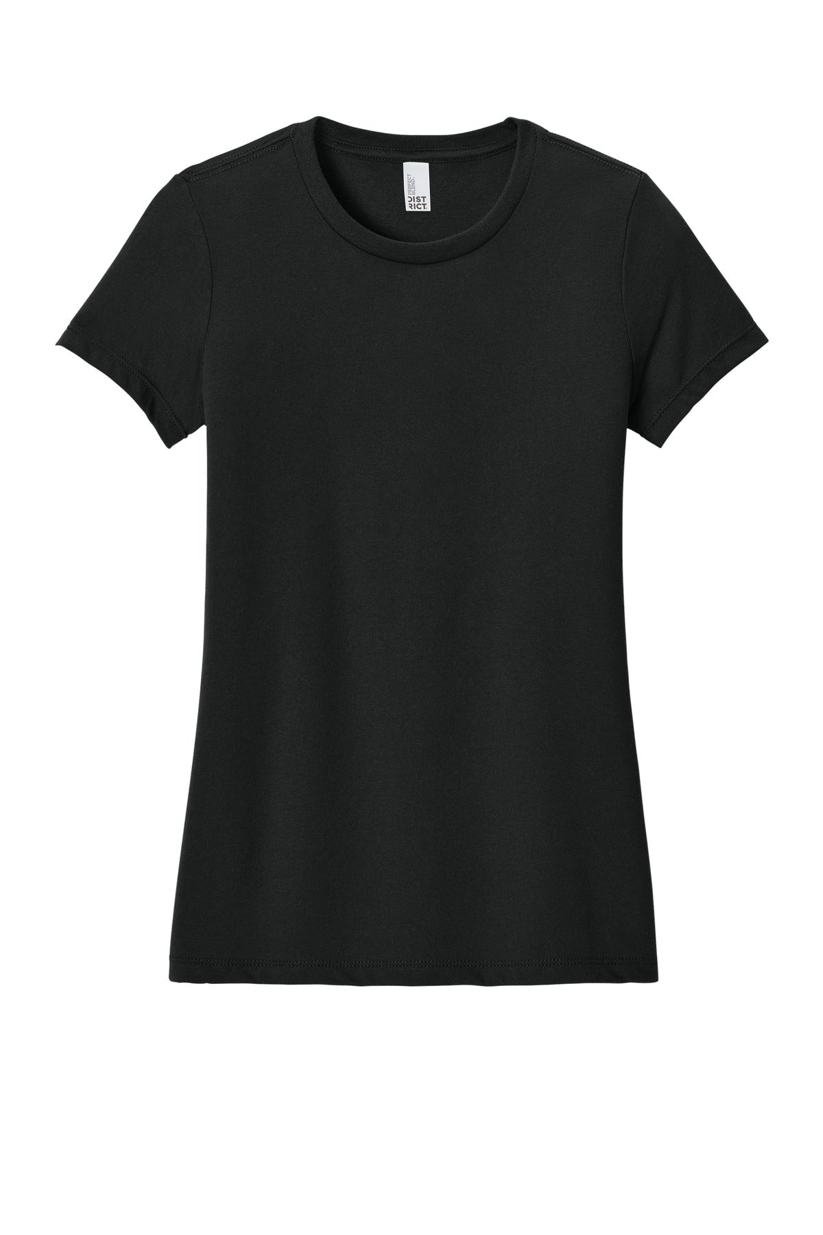 District  Women's Perfect Blend CVC Tee - Black