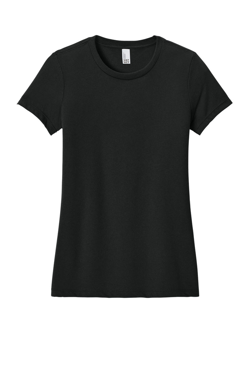 District  Women's Perfect Blend CVC Tee - Black