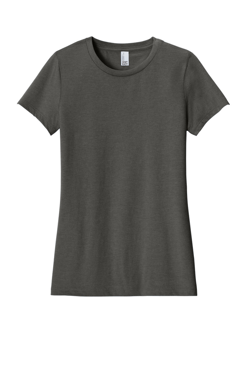 District  Women's Perfect Blend CVC Tee - Heathered Charcoal