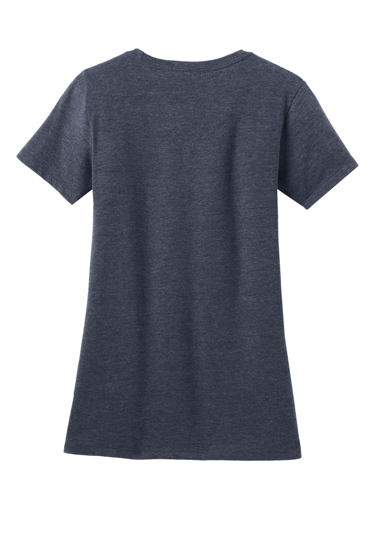 District  Women's Perfect Blend CVC Tee - Heathered Navy