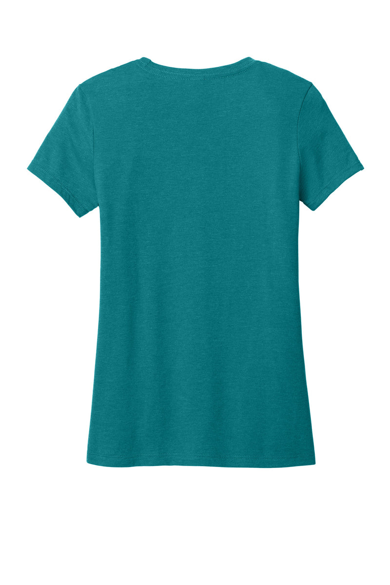 District  Women's Perfect Blend CVC Tee - Heathered Teal