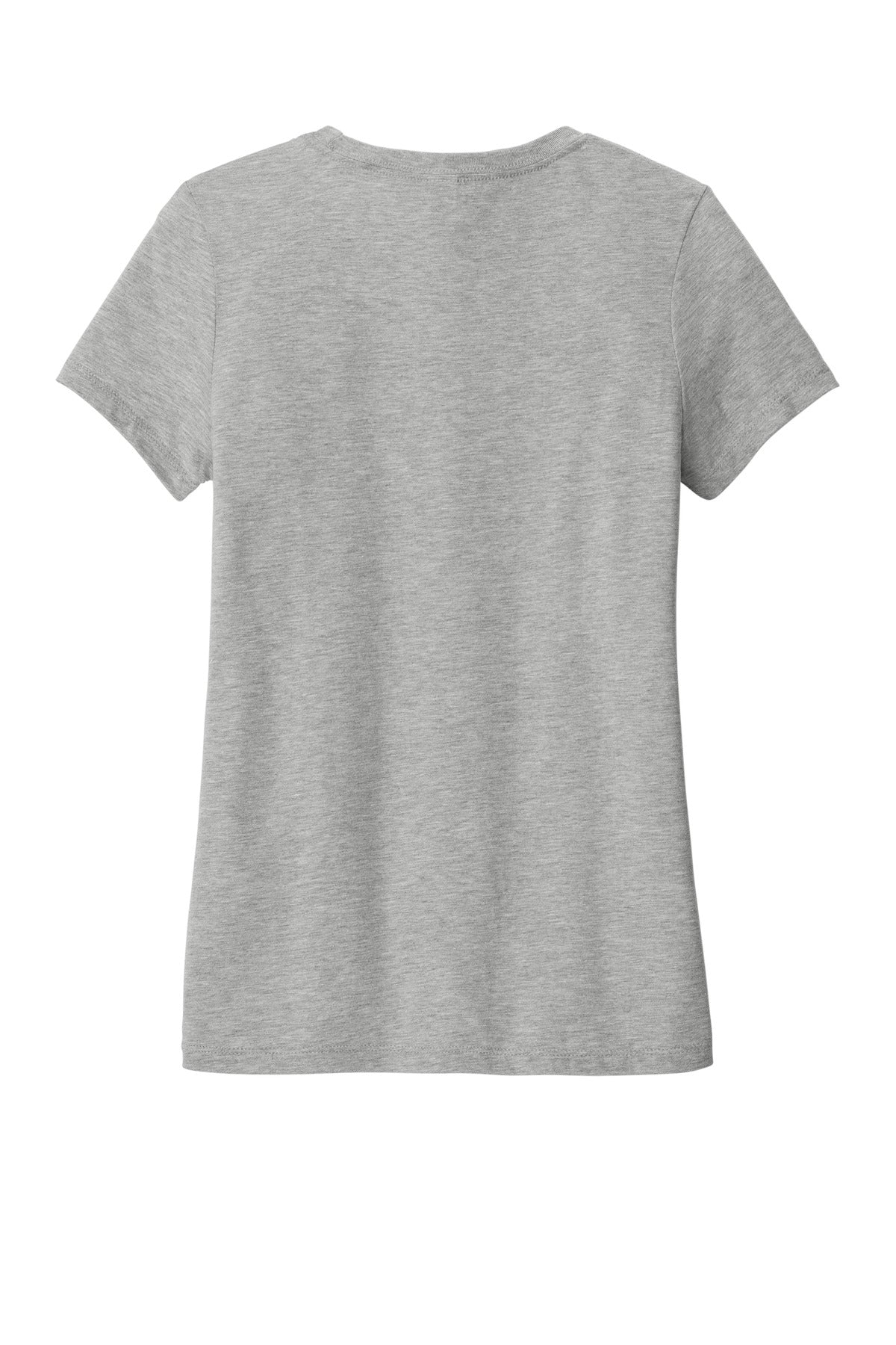 District  Women's Perfect Blend CVC Tee - Light Heather Grey