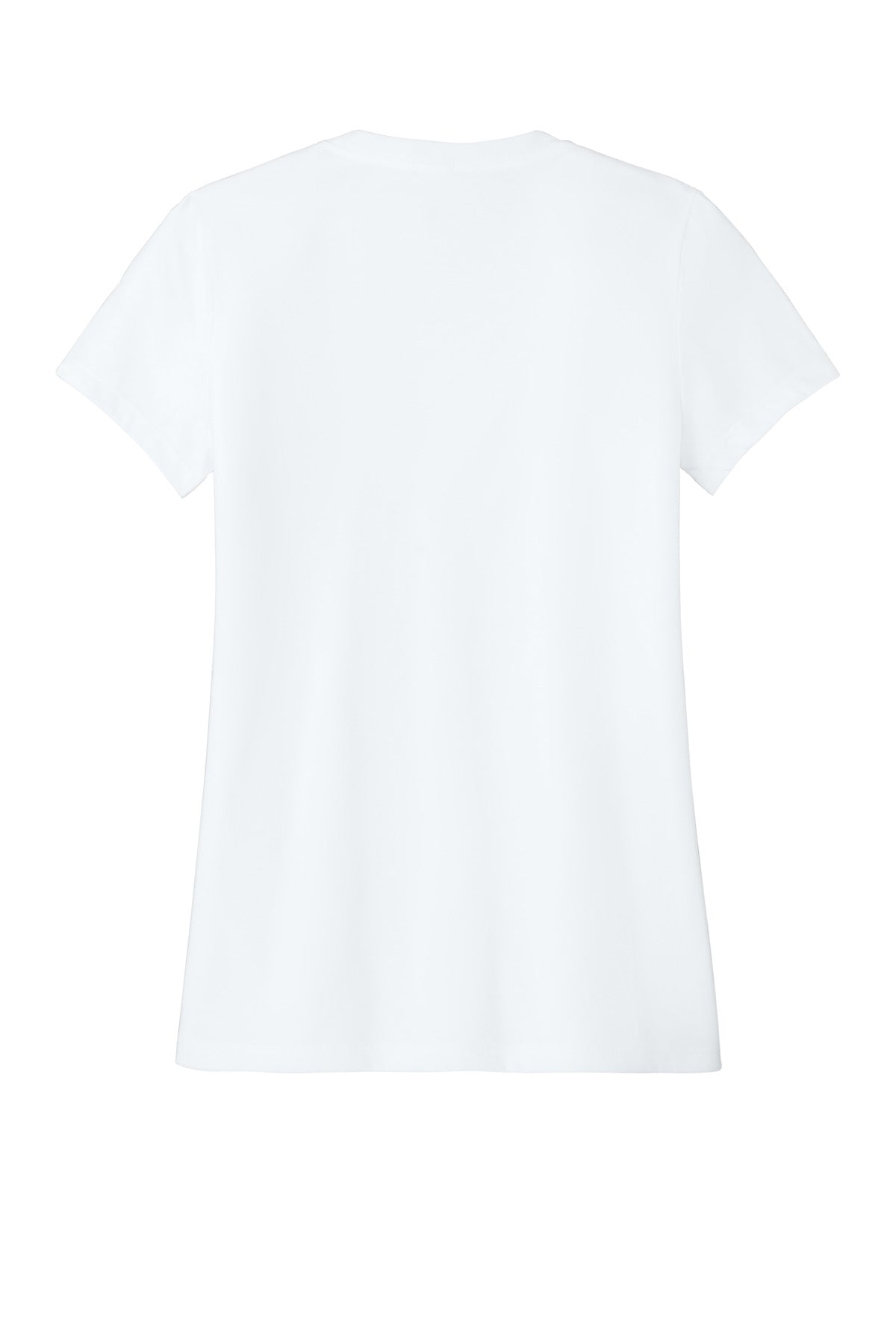 District  Women's Perfect Blend CVC Tee - White