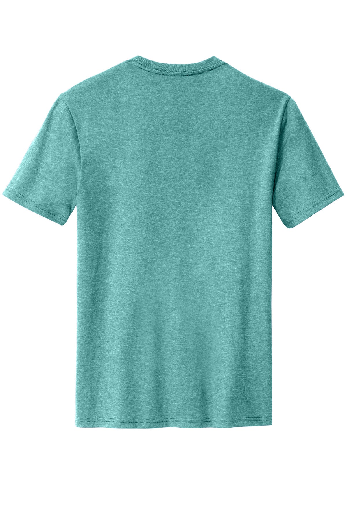 District Perfect Blend CVC Tee - Heathered Eucalyptus Blue