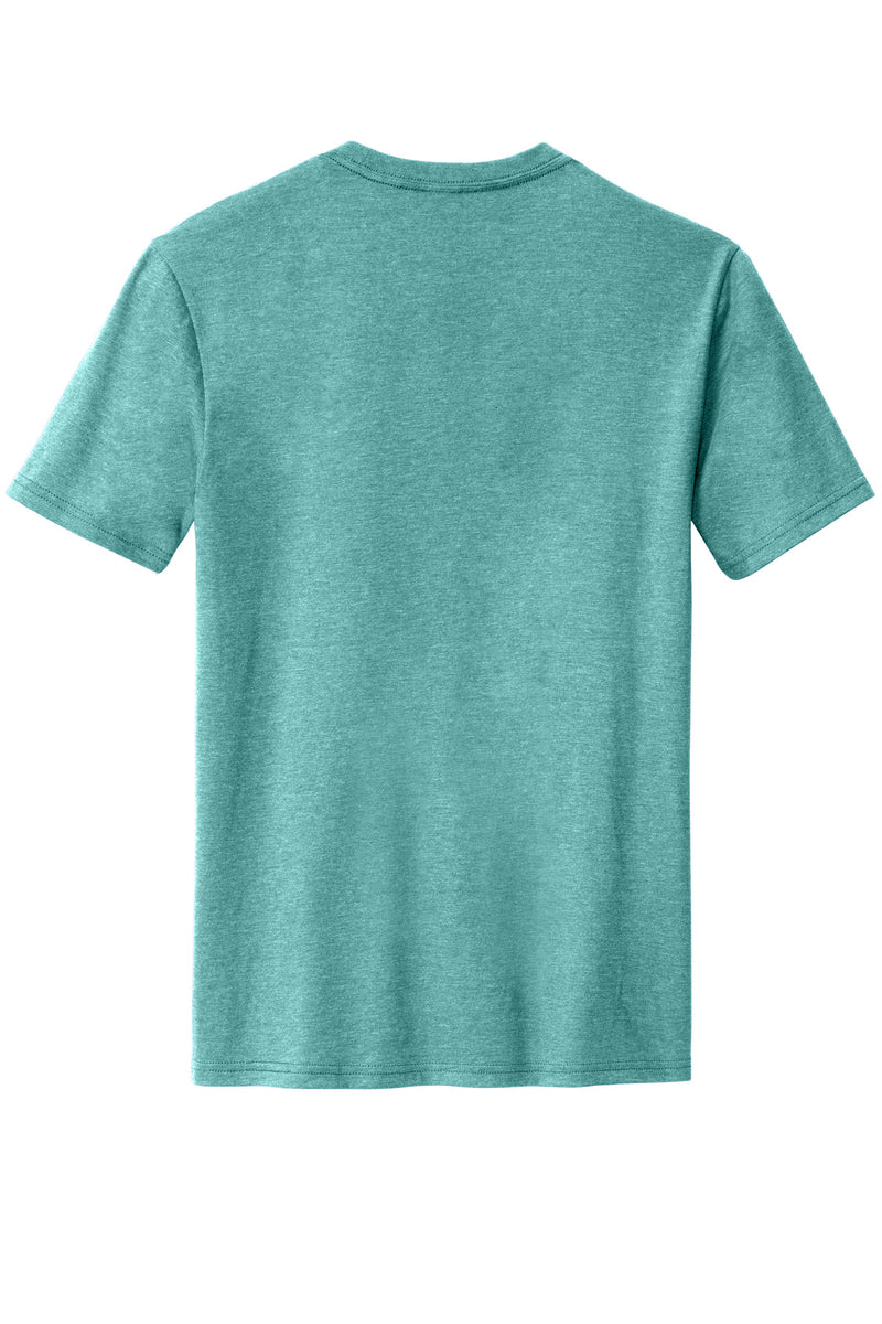 District Perfect Blend CVC Tee - Heathered Eucalyptus Blue