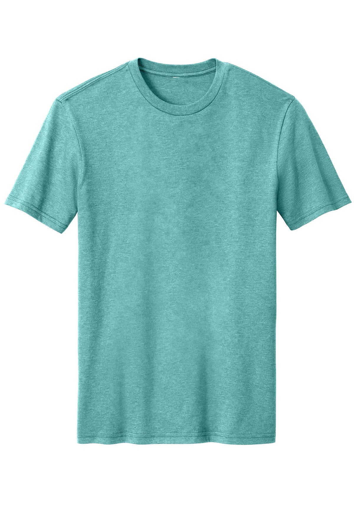 District Perfect Blend CVC Tee - Heathered Eucalyptus Blue