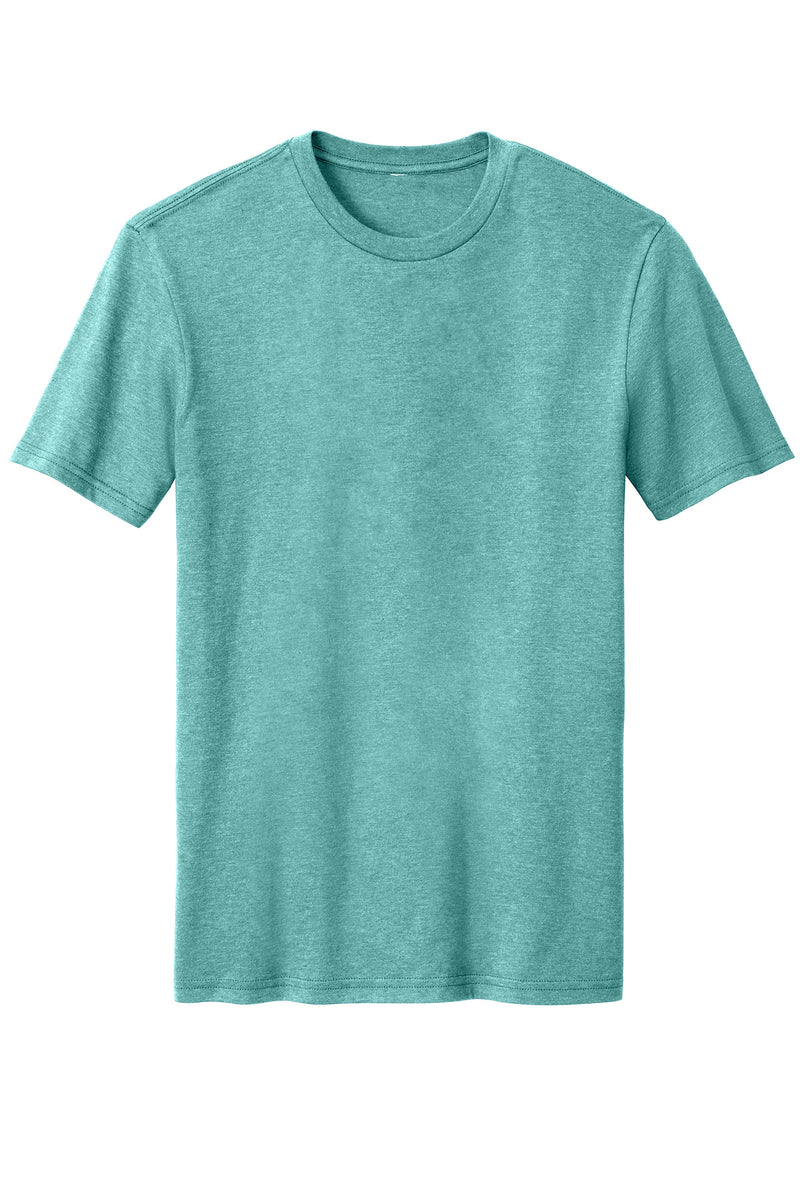 District Perfect Blend CVC Tee - Heathered Eucalyptus Blue