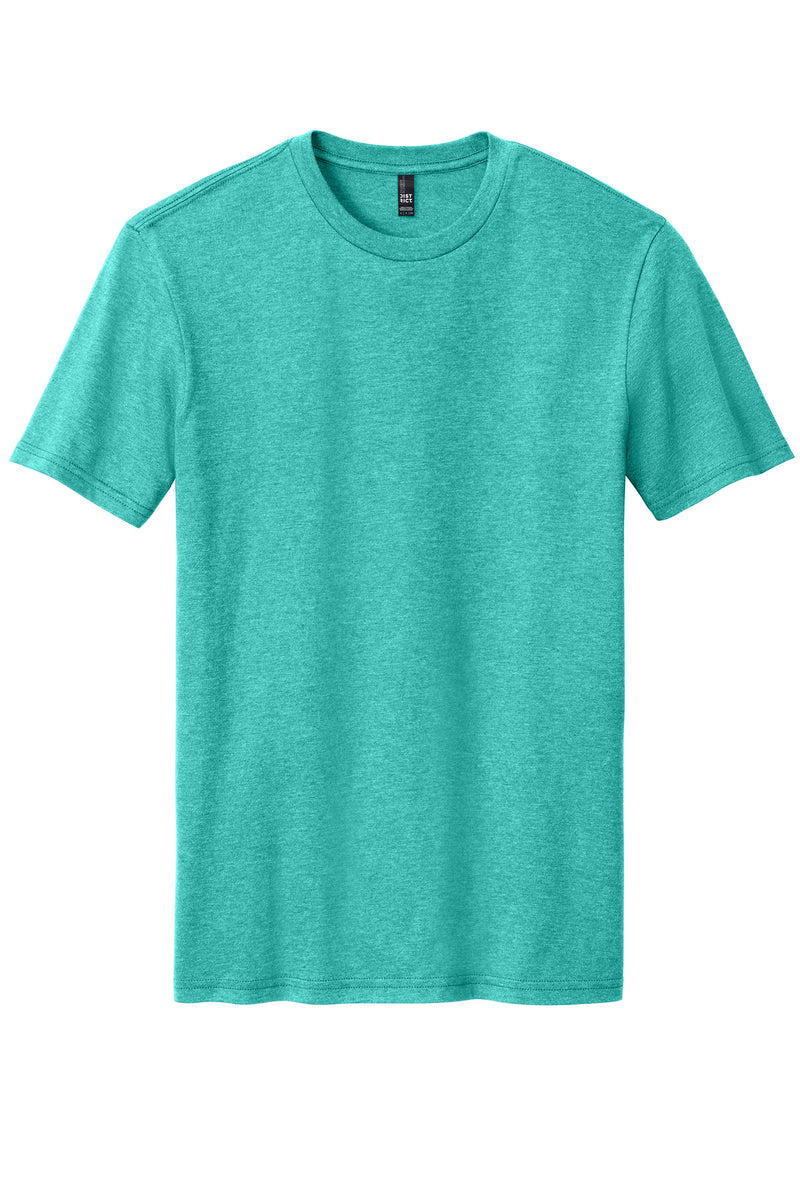 District Perfect Blend CVC Tee - Aqua Heather