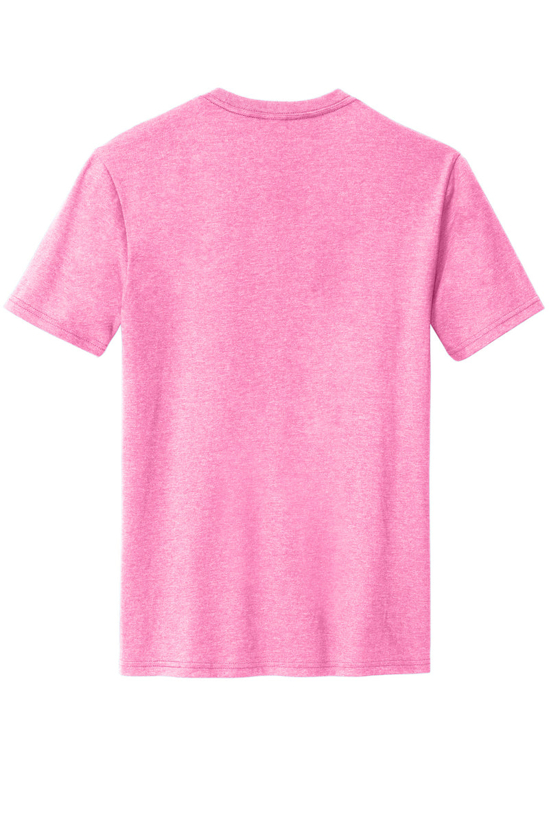 District Perfect Blend CVC Tee - Awareness Pink Heather