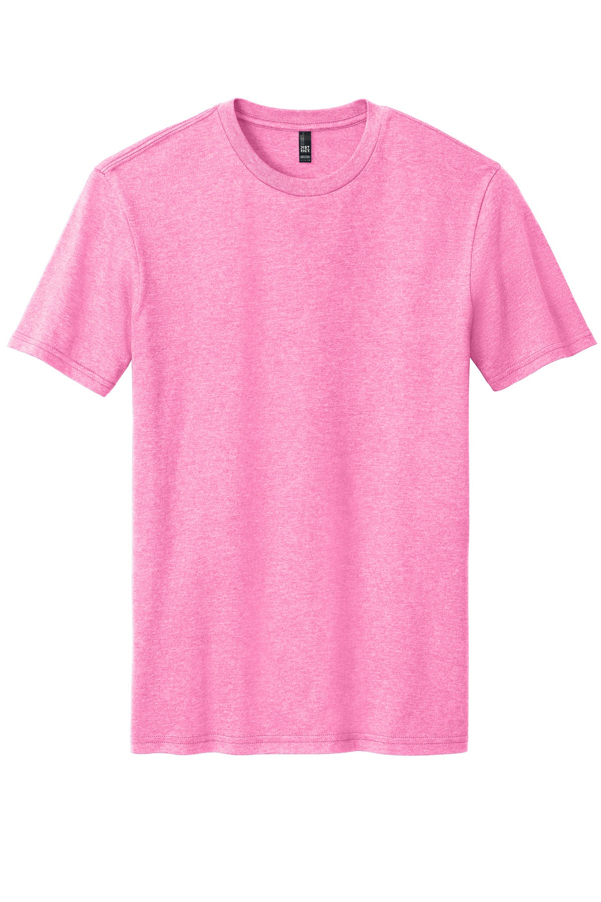 District Perfect Blend CVC Tee - Awareness Pink Heather