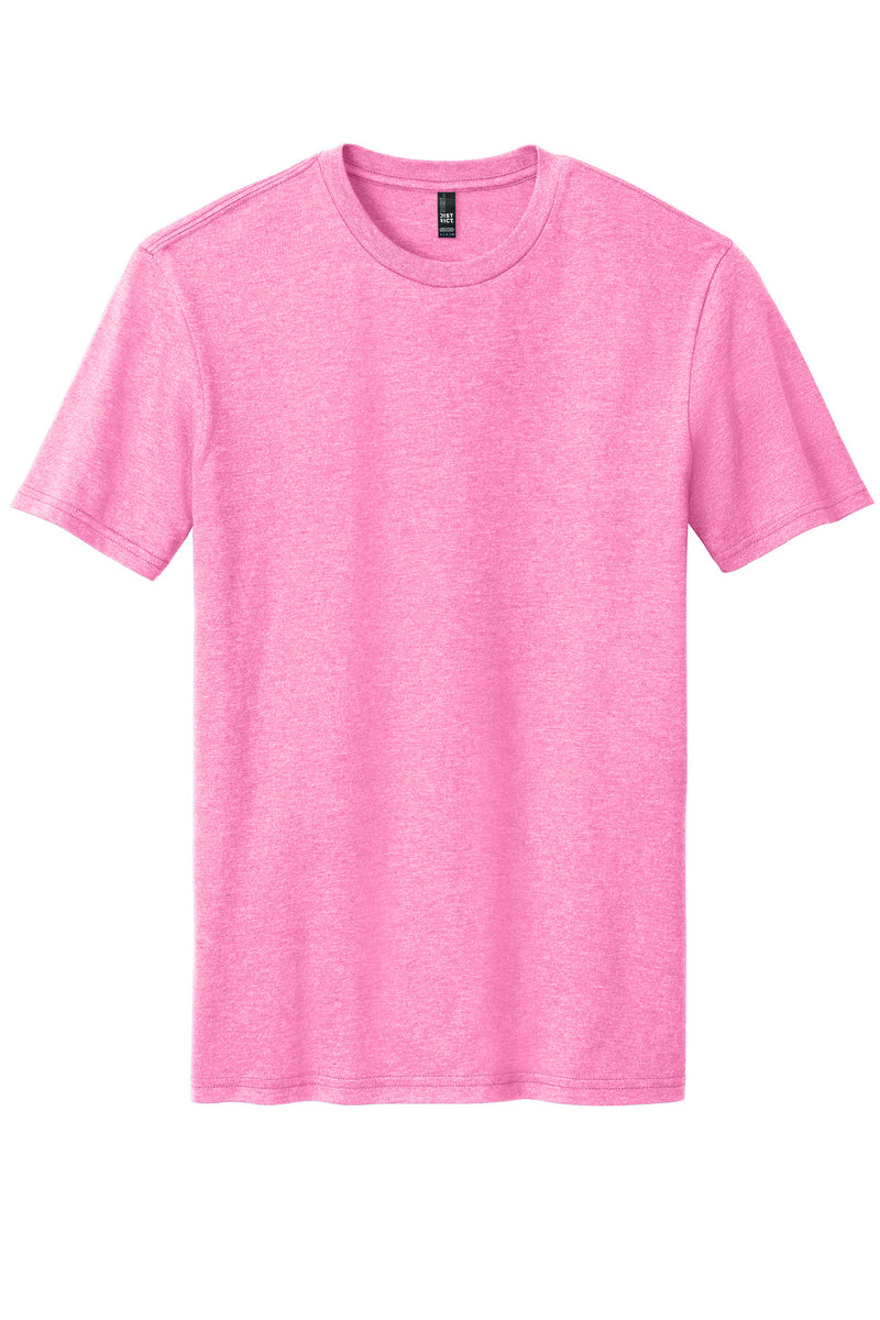 District Perfect Blend CVC Tee - Awareness Pink Heather