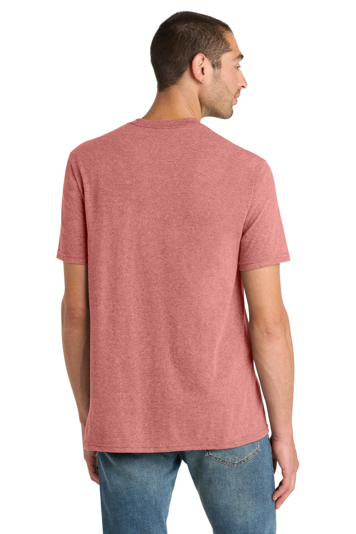 District Perfect Blend CVC Tee - Blush Frost