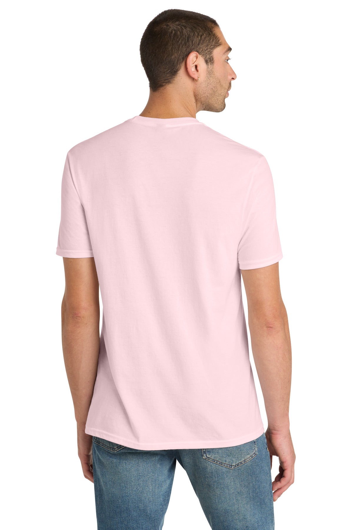 District Perfect Blend CVC Tee - Carnation Pink