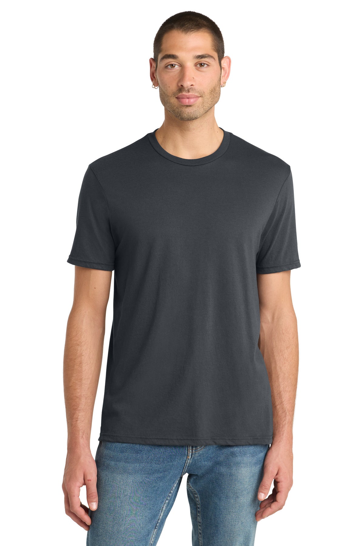 District Perfect Blend CVC Tee - Charcoal
