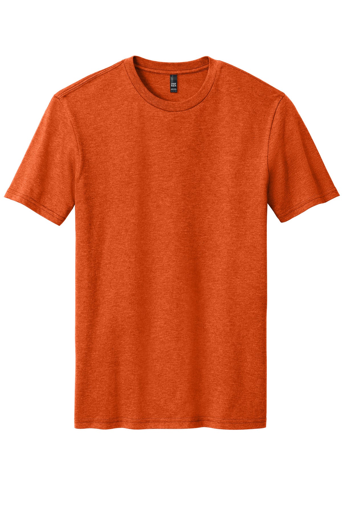 District Perfect Blend CVC Tee - Deep Orange Heather