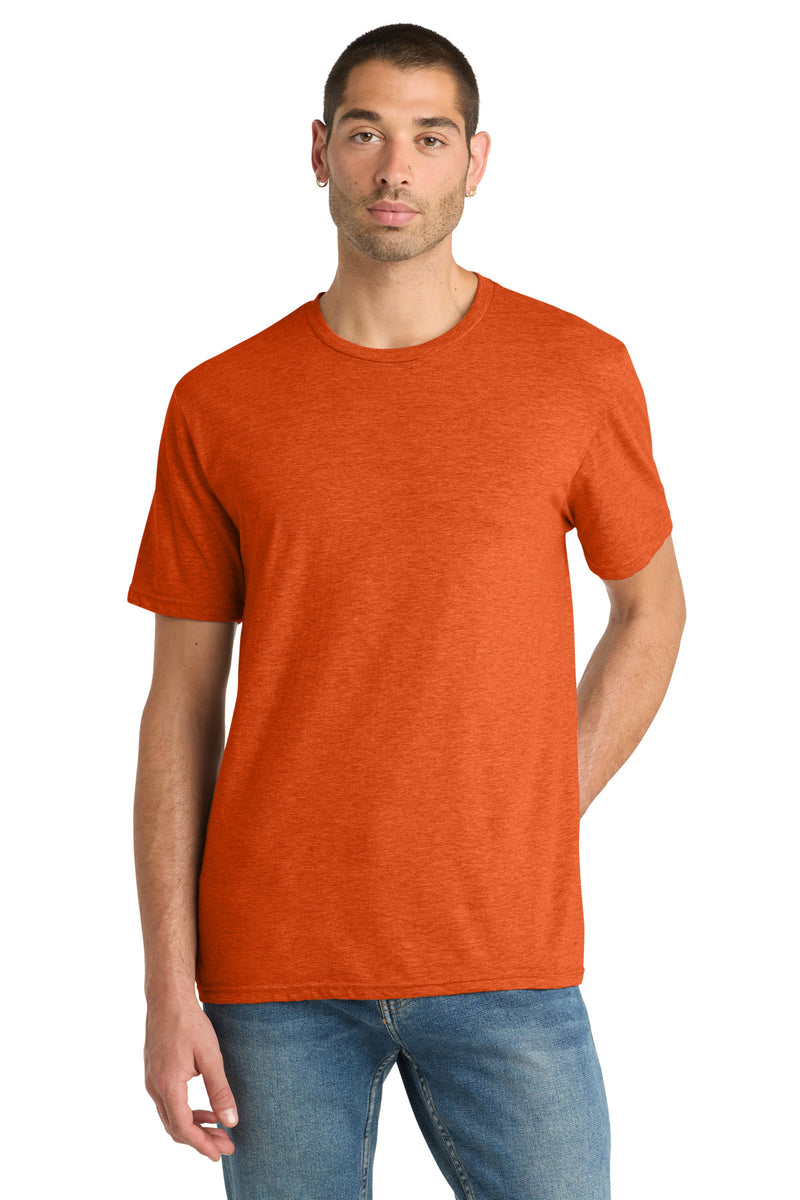 District Perfect Blend CVC Tee - Deep Orange Heather