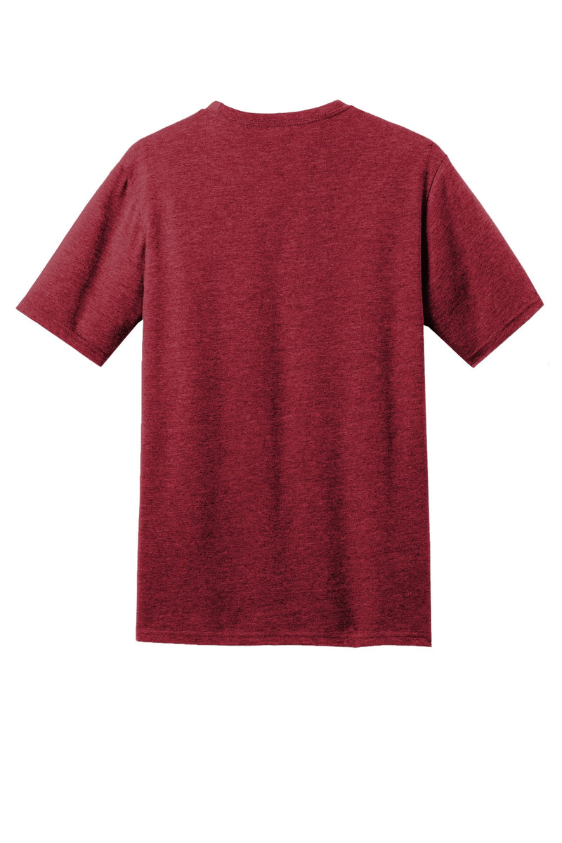 District Perfect Blend CVC Tee - Red Fleck