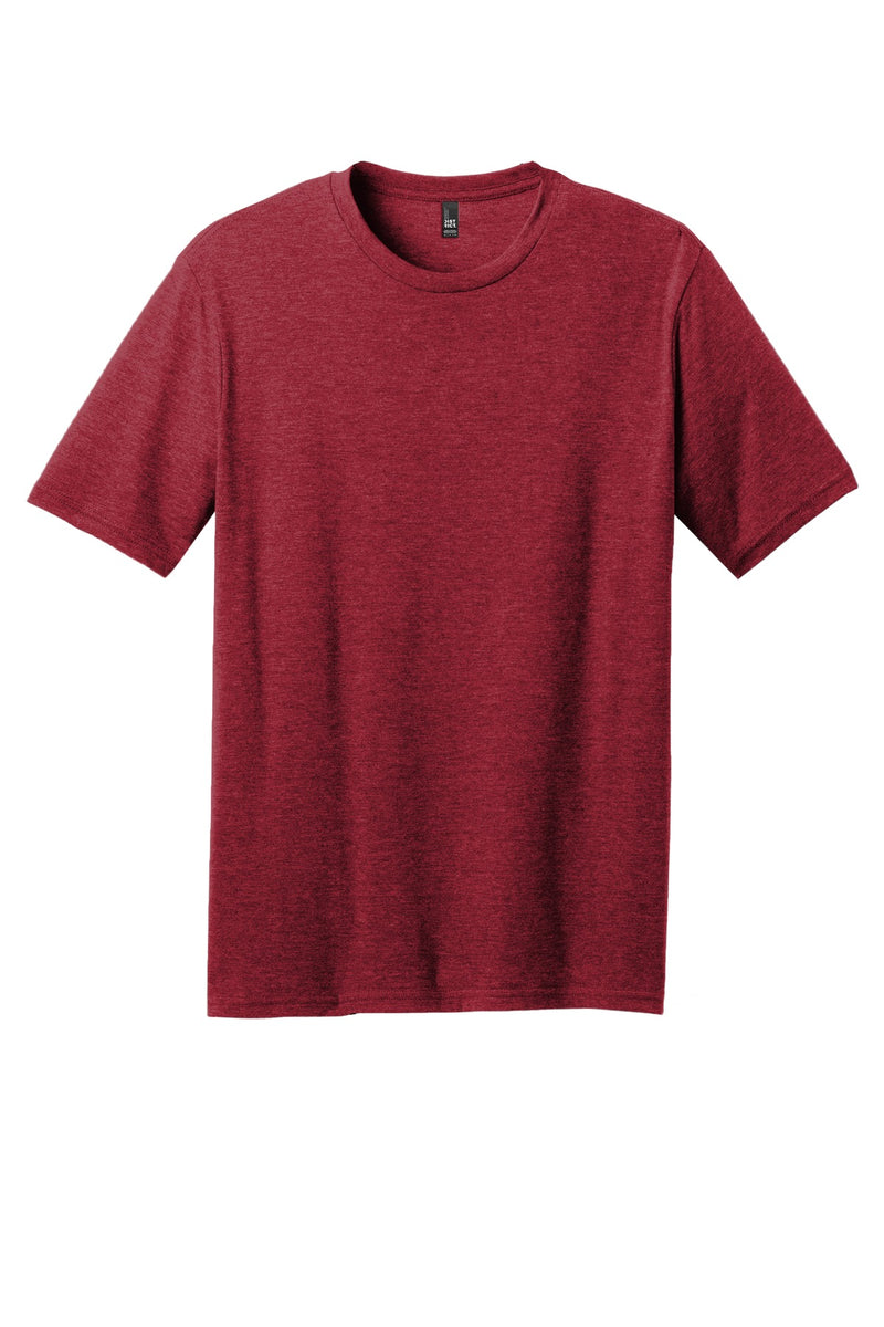District Perfect Blend CVC Tee - Red Fleck