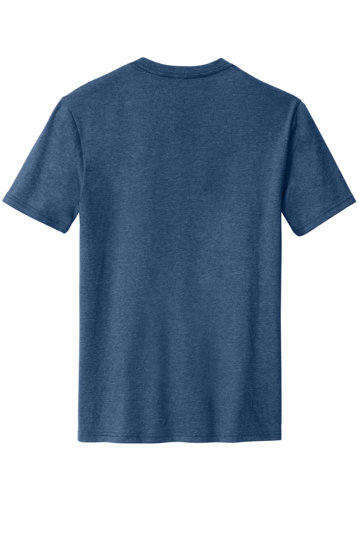 District Perfect Blend CVC Tee - Deep Royal Fleck
