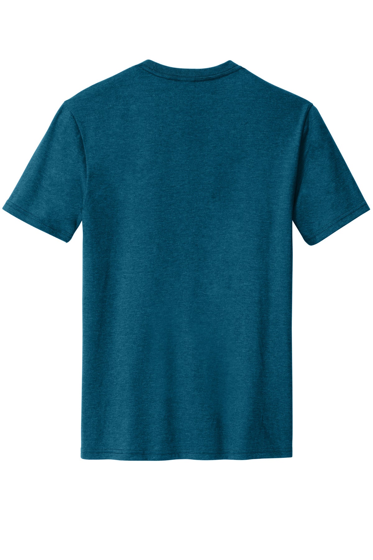 District Perfect Blend CVC Tee - Deep Turquoise Fleck