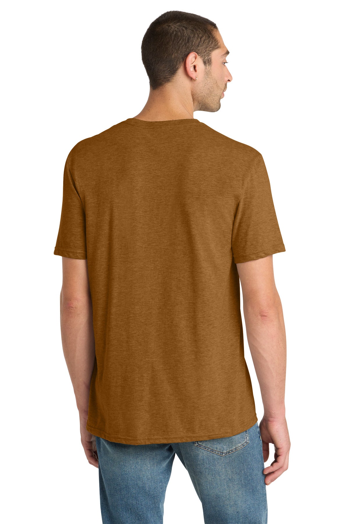 District Perfect Blend CVC Tee - Duck Brown Heather