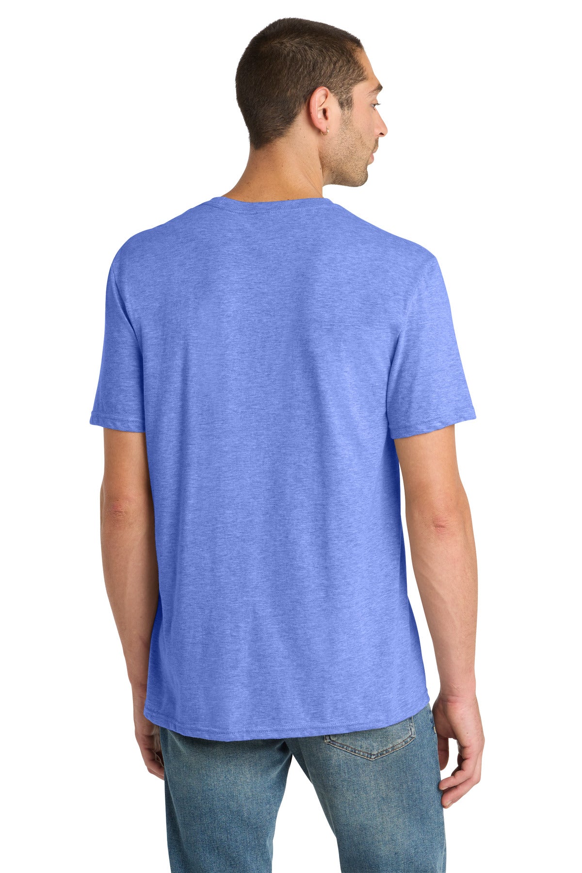 District Perfect Blend CVC Tee - Electric Purple Heather