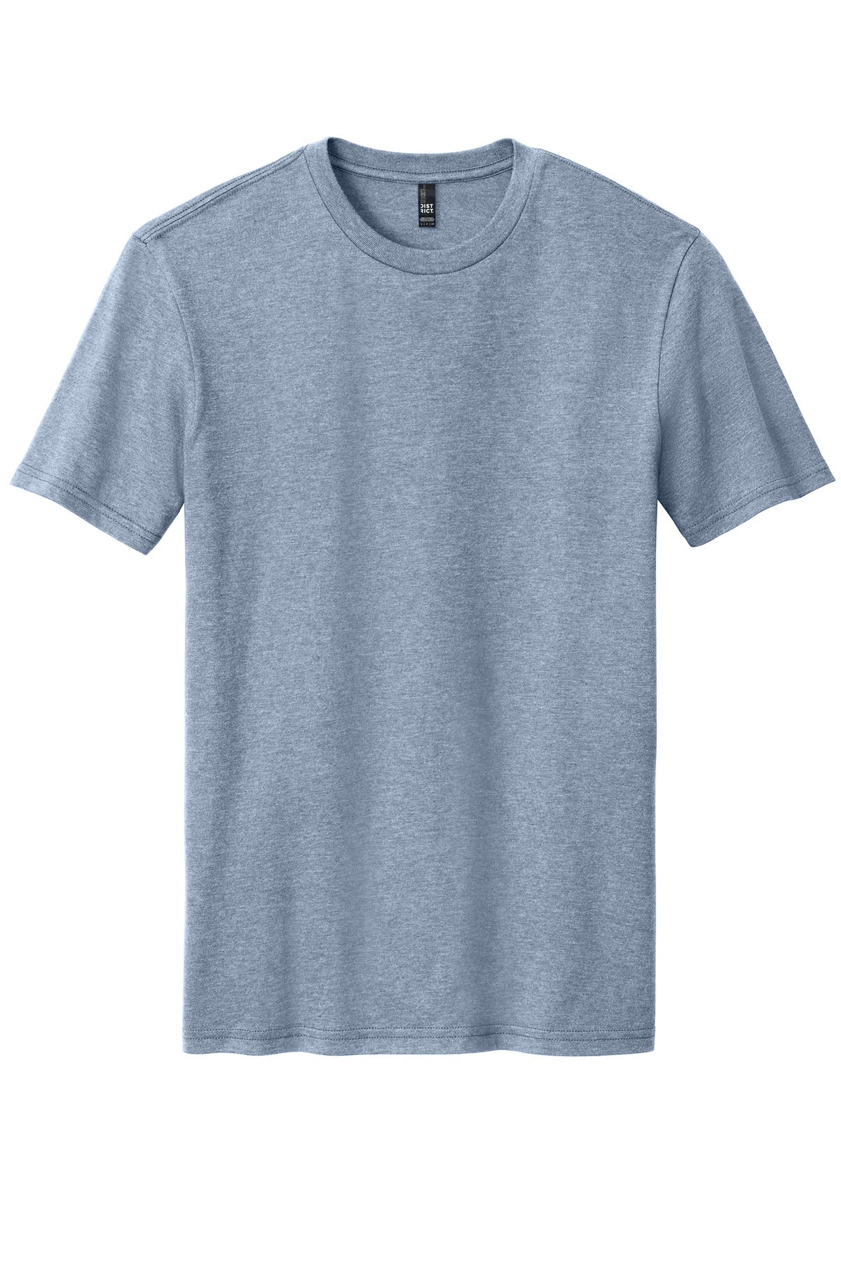 District Perfect Blend CVC Tee - Flint Blue Heather