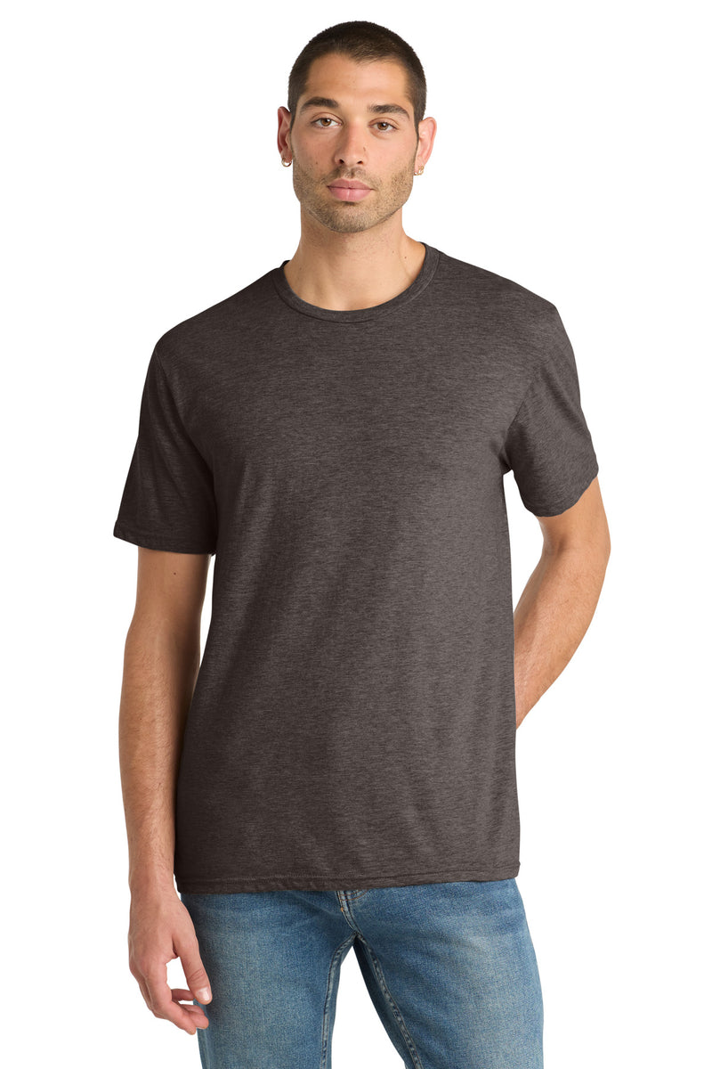District Perfect Blend CVC Tee - Heathered Brown