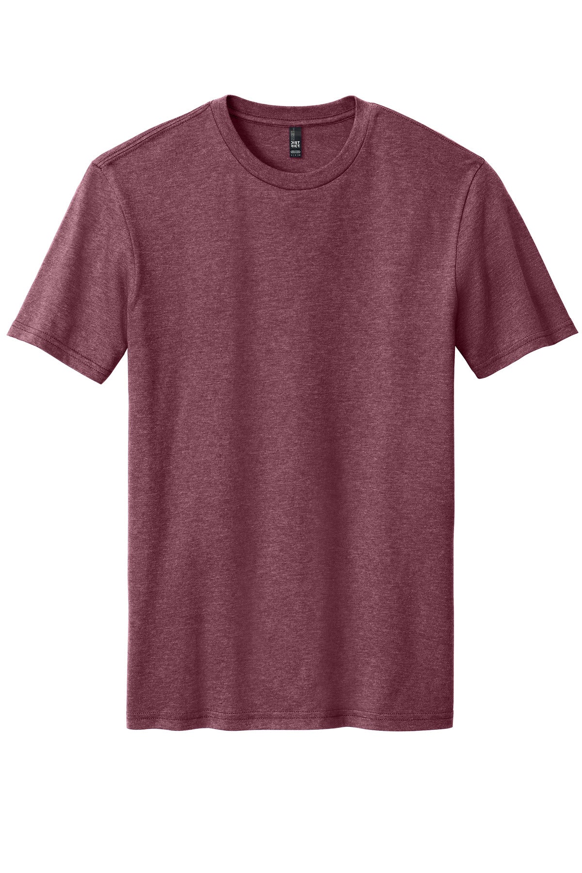 District Perfect Blend CVC Tee - Heathered Cardinal
