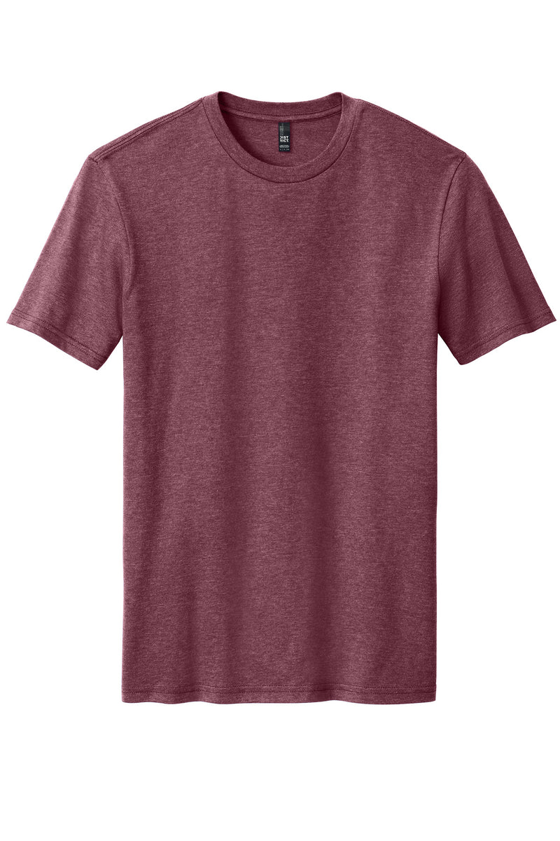 District Perfect Blend CVC Tee - Heathered Cardinal