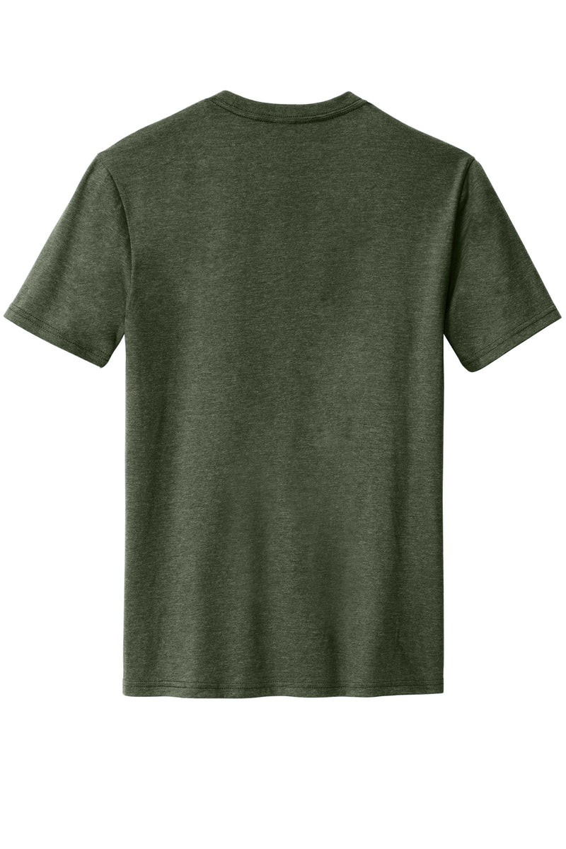 District Perfect Blend CVC Tee - Heathered Forest Green