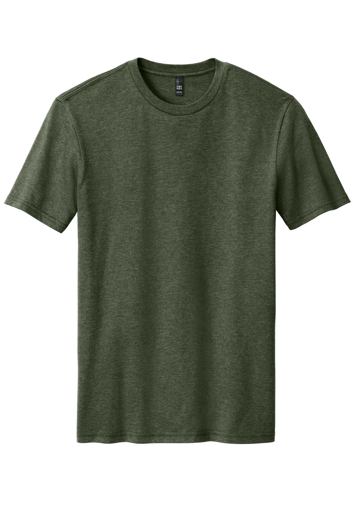 District Perfect Blend CVC Tee - Heathered Forest Green