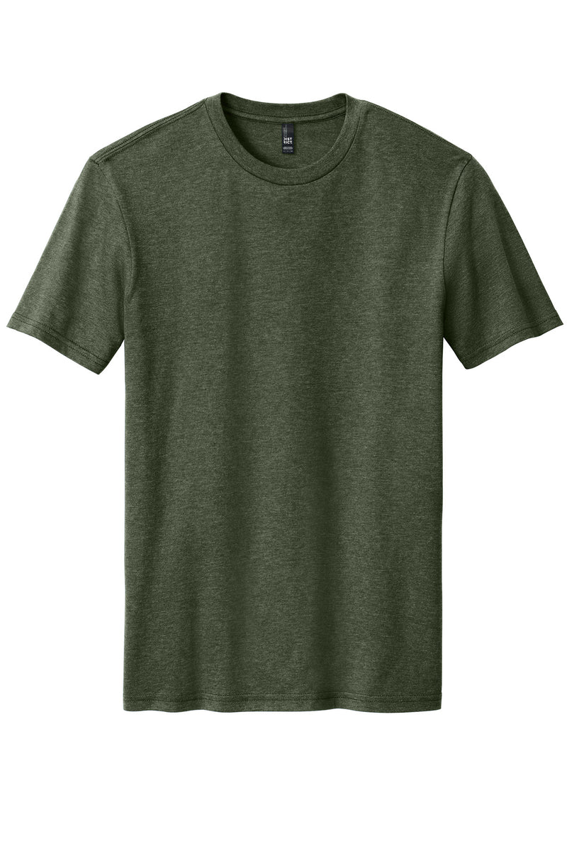District Perfect Blend CVC Tee - Heathered Forest Green