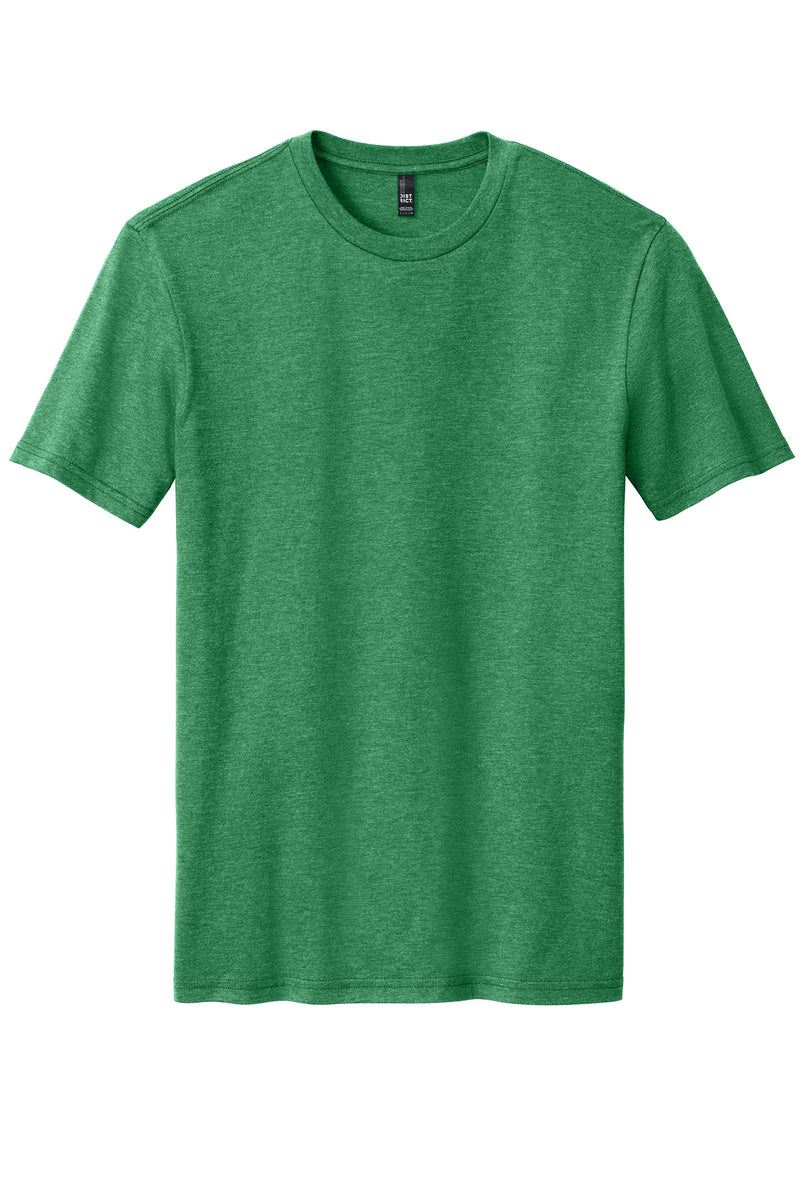 District Perfect Blend CVC Tee - Heathered Kelly Green