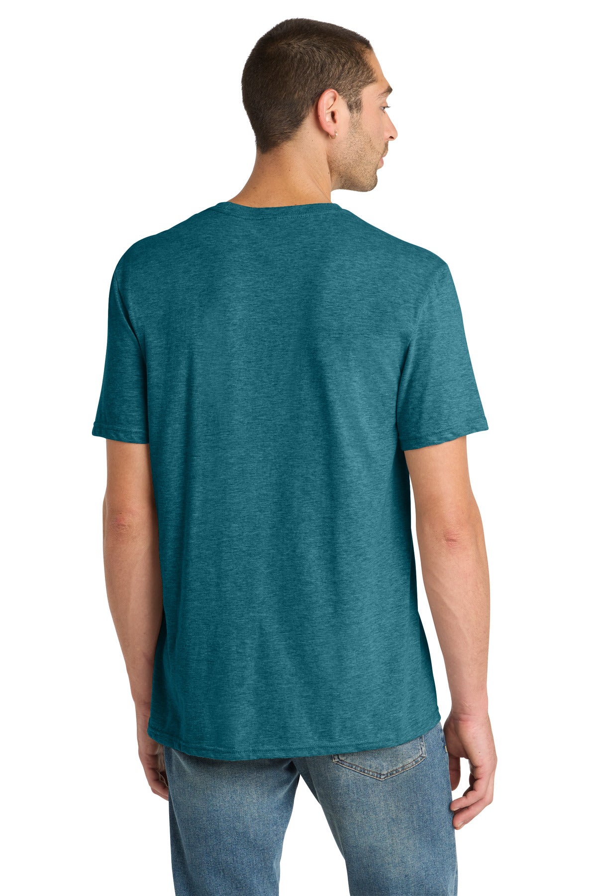 District Perfect Blend CVC Tee - Heathered Teal