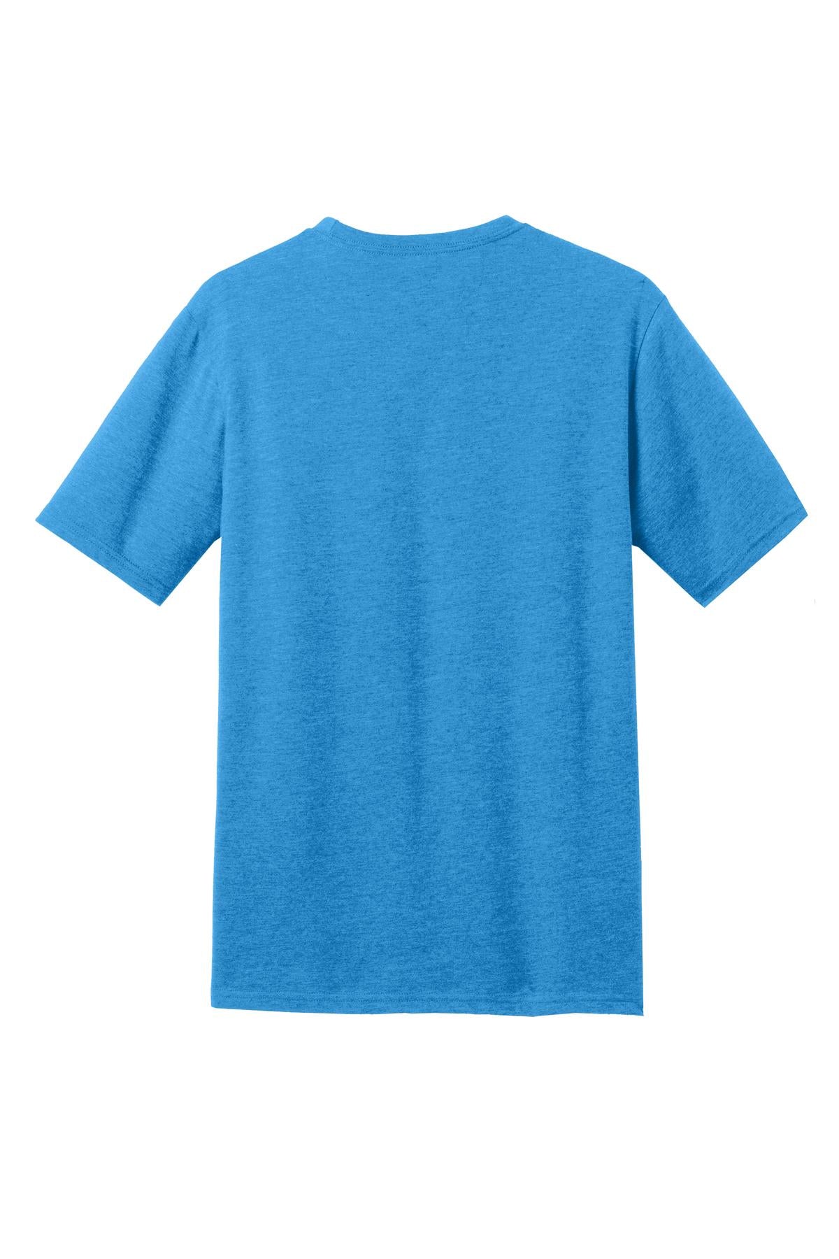 District Perfect Blend CVC Tee - Heathered Bright Turquoise