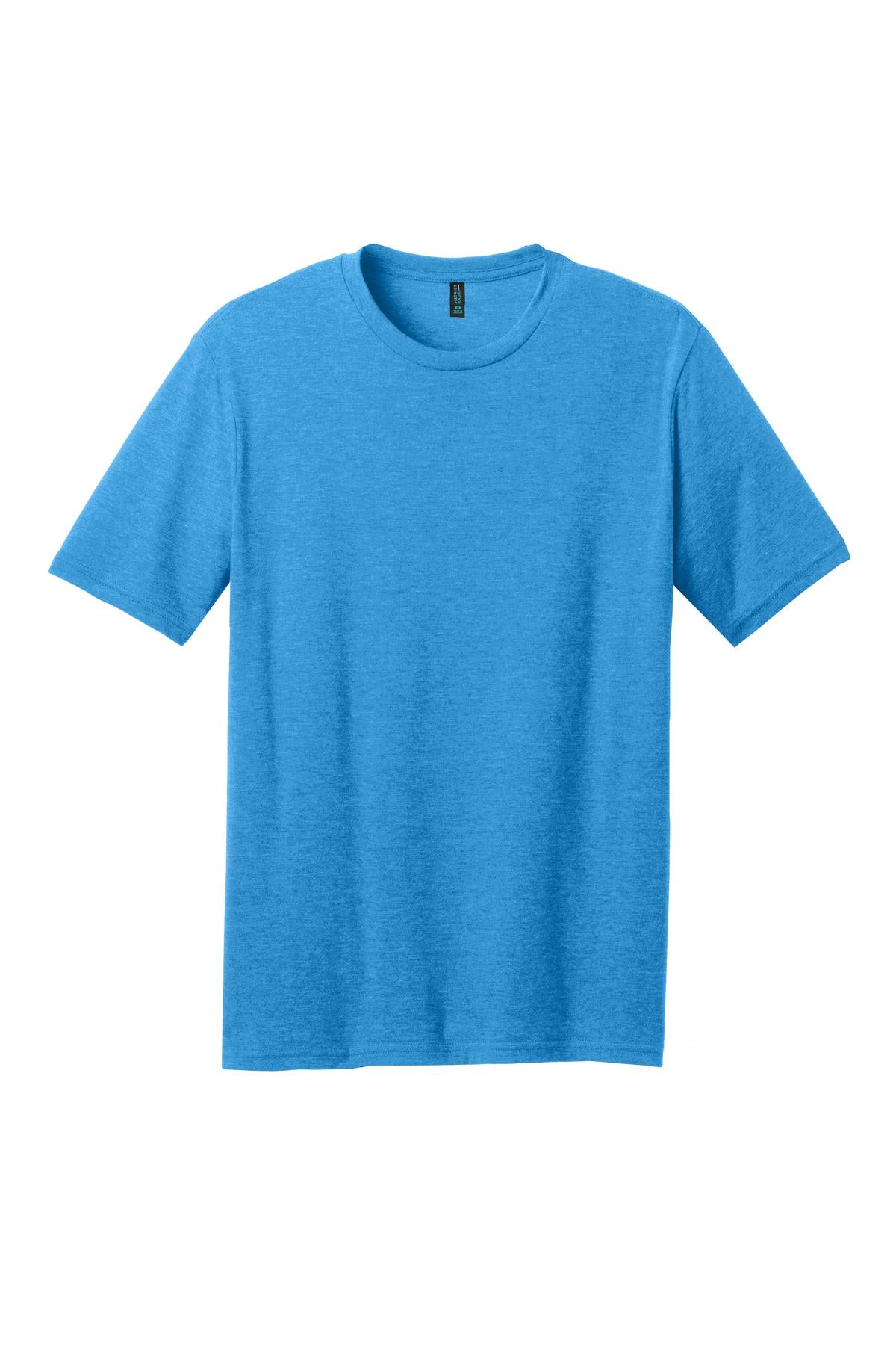 District Perfect Blend CVC Tee - Heathered Bright Turquoise