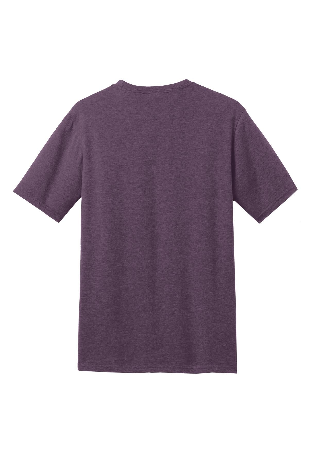 District Perfect Blend CVC Tee - Heathered Eggplant