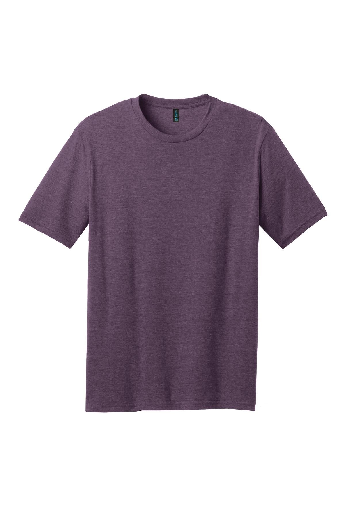 District Perfect Blend CVC Tee - Heathered Eggplant