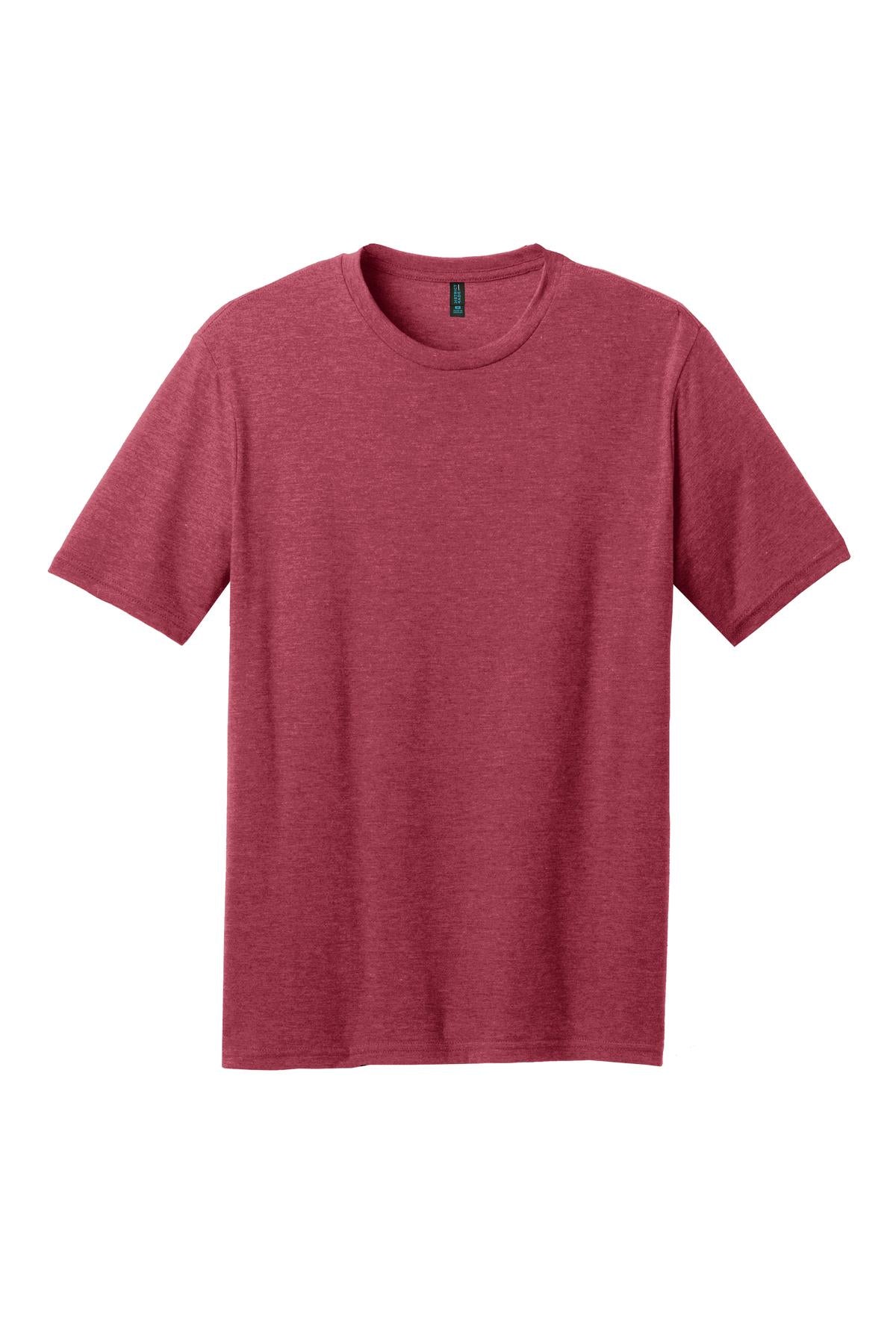District Perfect Blend CVC Tee - Heathered Red