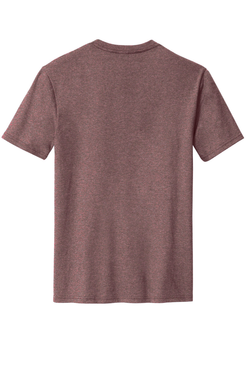 District Perfect Blend CVC Tee - Rose Fleck