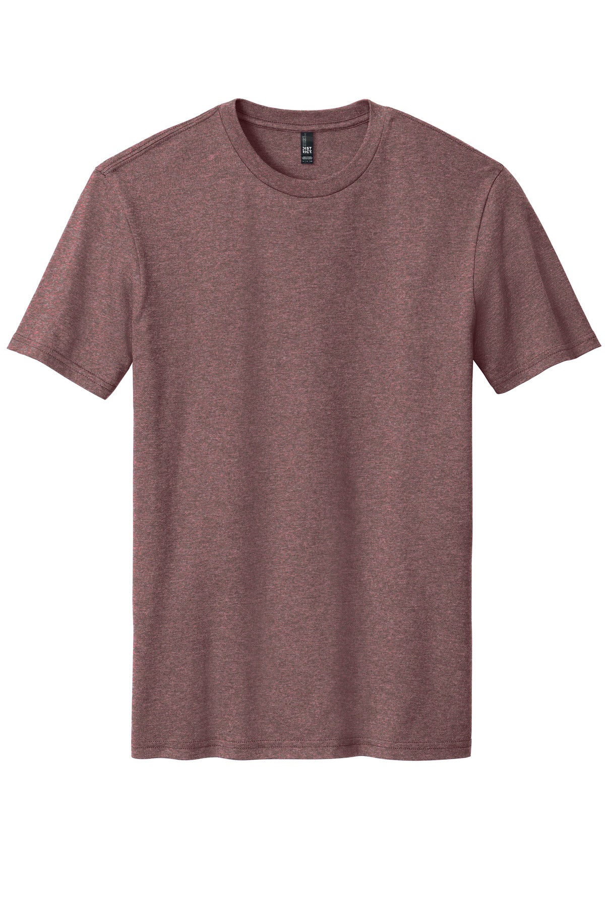 District Perfect Blend CVC Tee - Rose Fleck