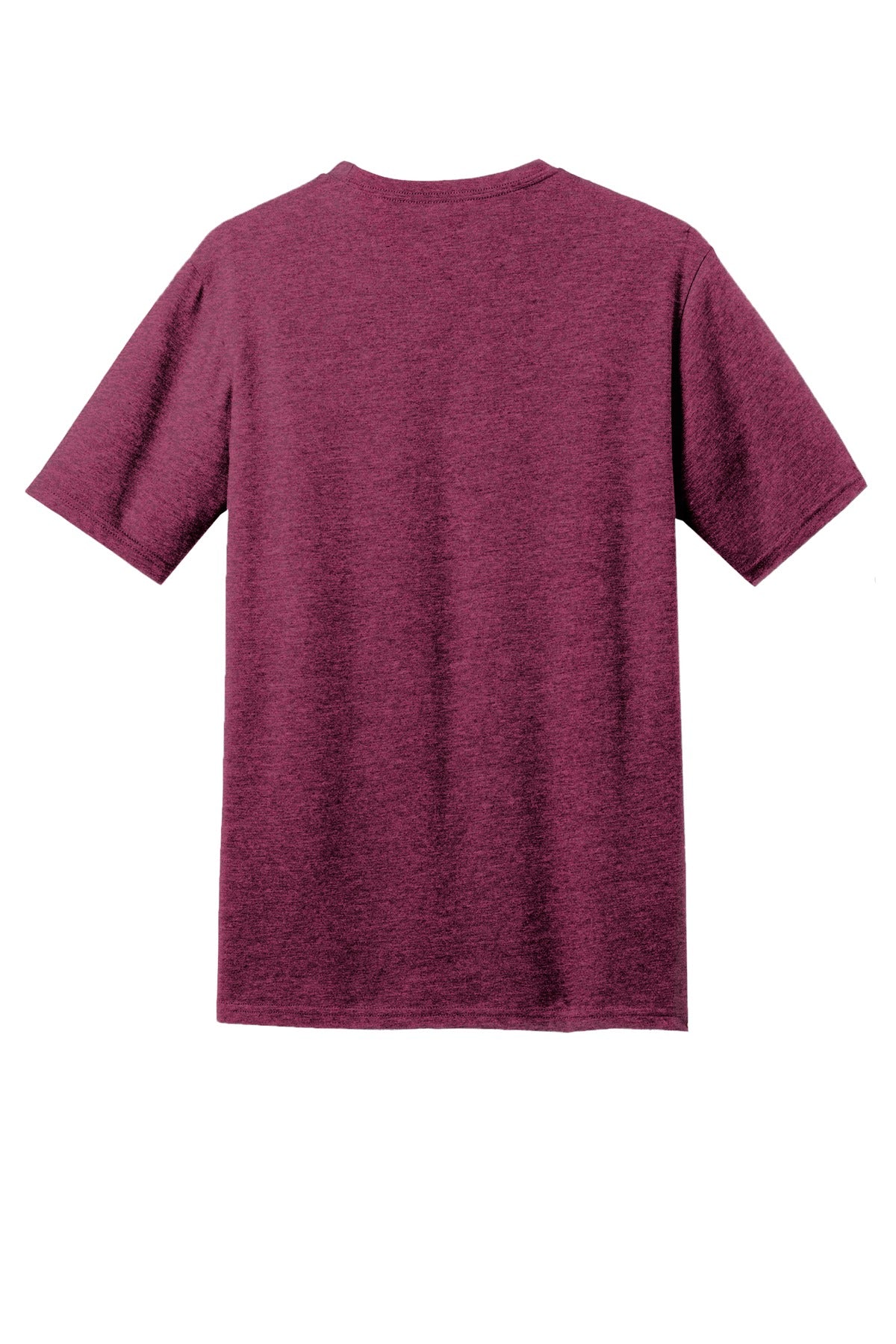 District Perfect Blend CVC Tee - Raspberry Fleck