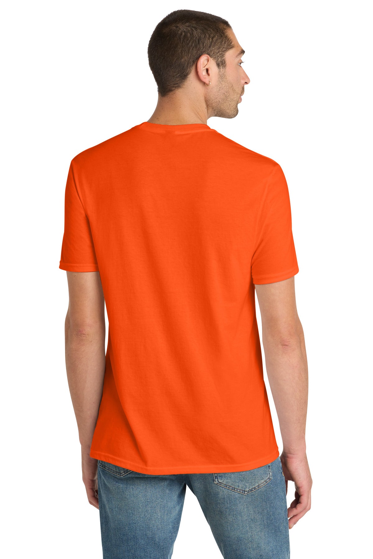 District Perfect Blend CVC Tee - S. Orange