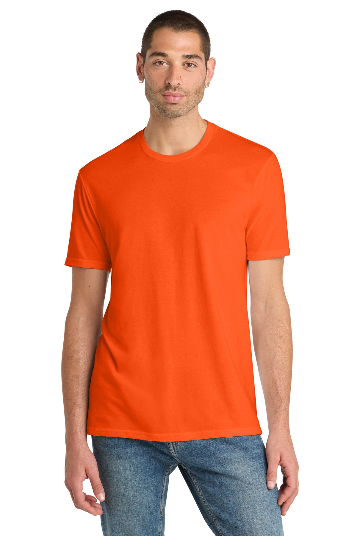 District Perfect Blend CVC Tee - S. Orange