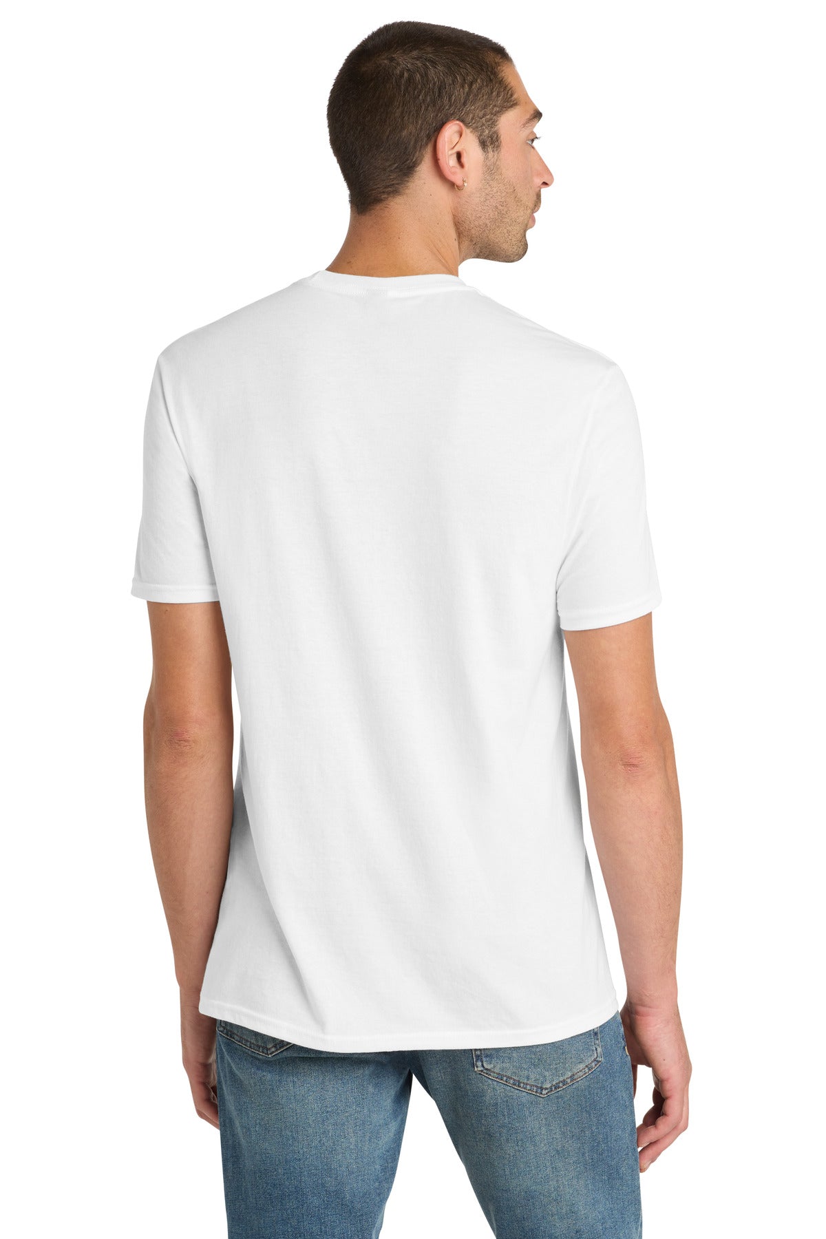 District Perfect Blend CVC Tee - White