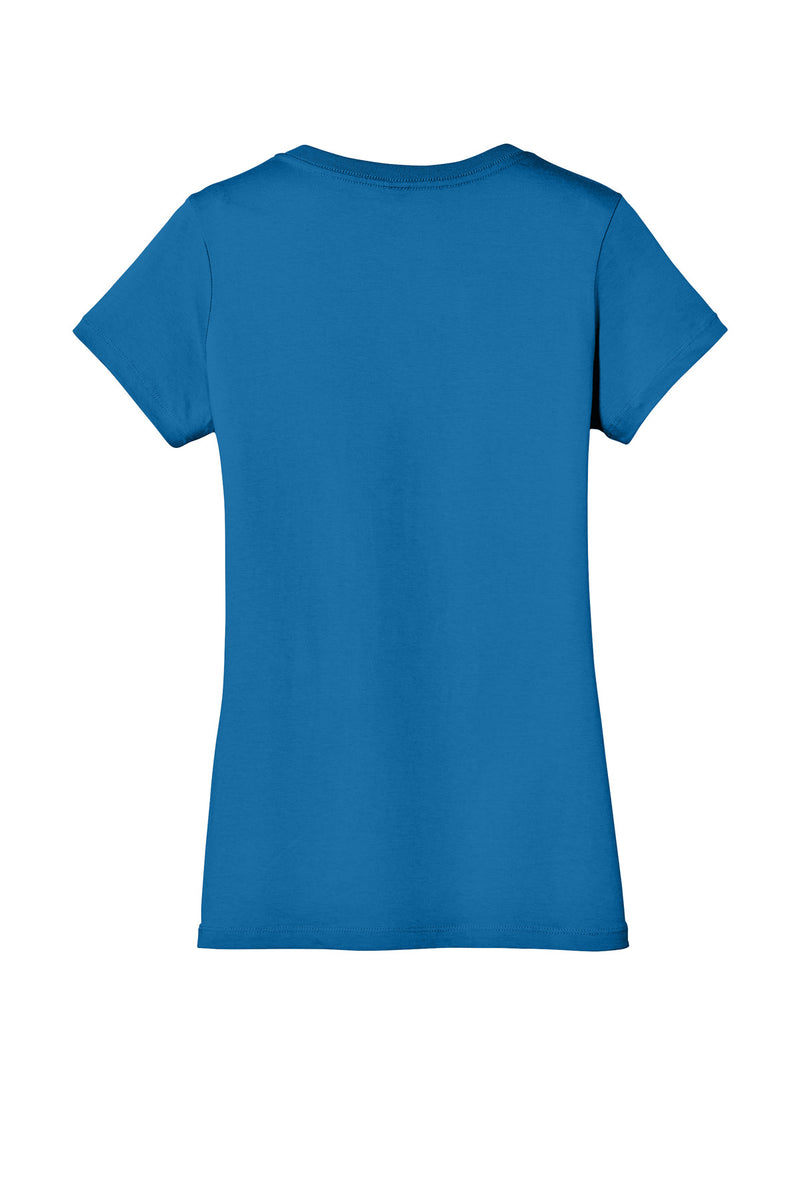 District - Women's Perfect Weight V-Neck Tee - Bright Blue