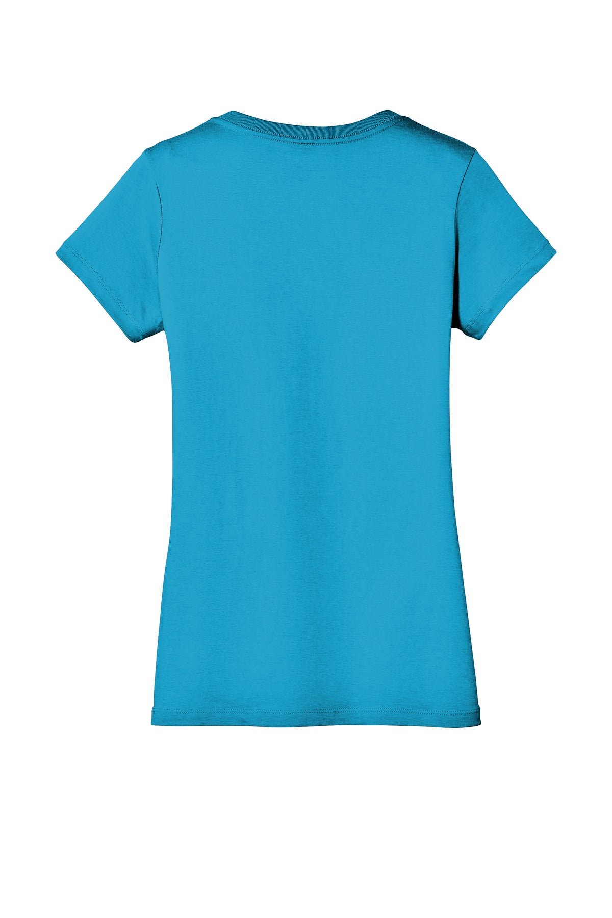 District - Women's Perfect Weight V-Neck Tee - Bright Turquoise