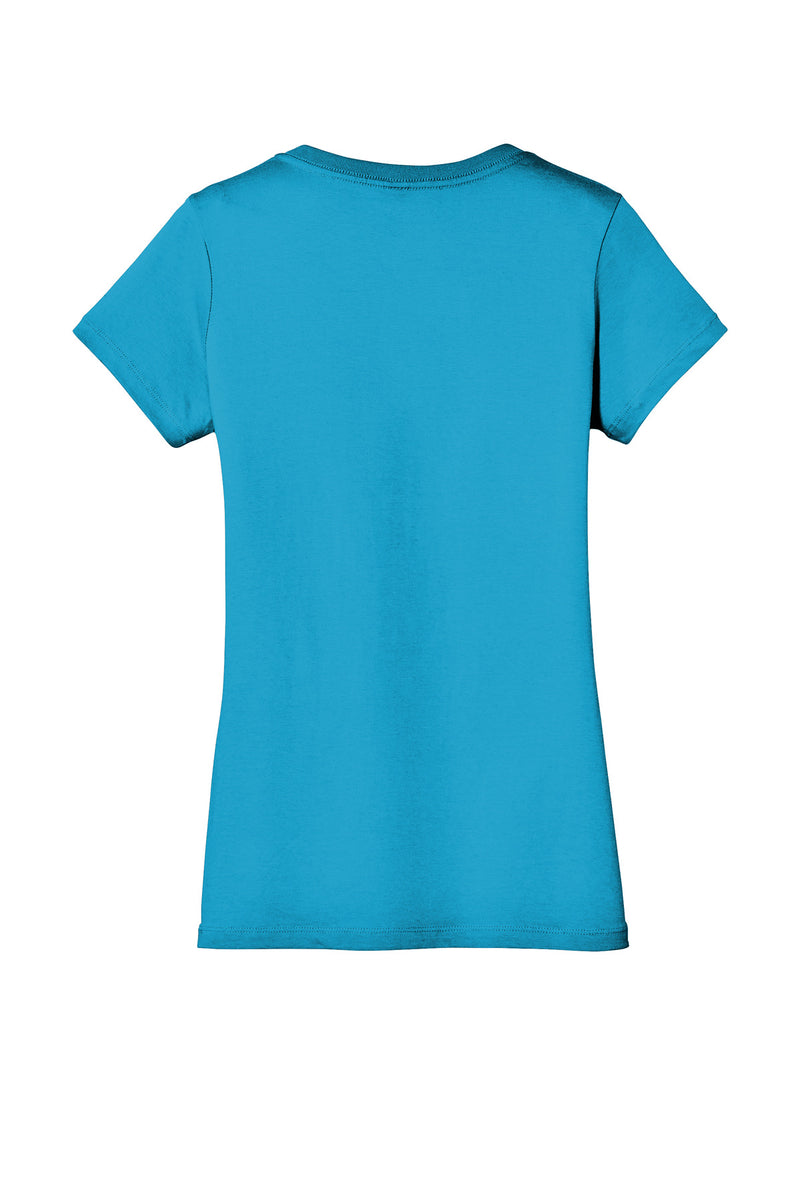 District - Women's Perfect Weight V-Neck Tee - Bright Turquoise