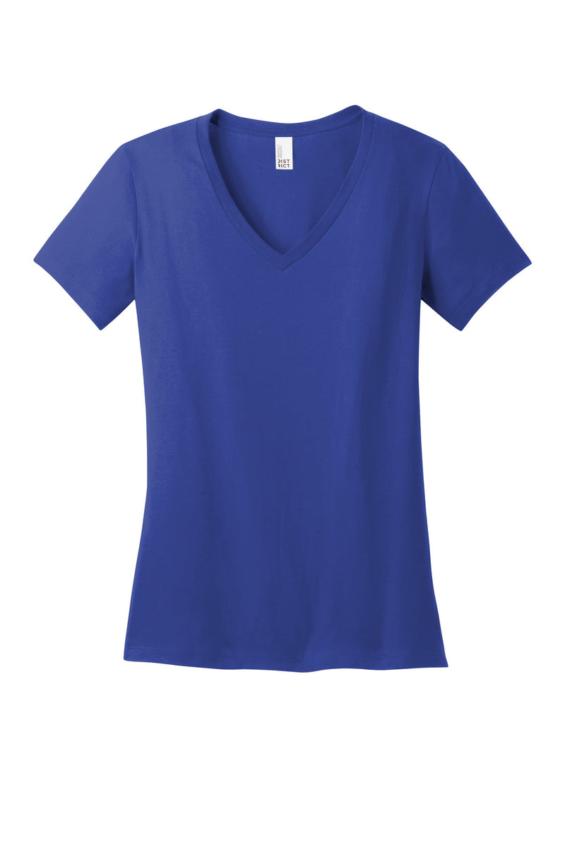 District - Women's Perfect Weight V-Neck Tee - Deep Royal